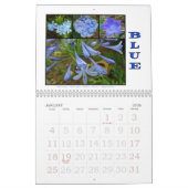 自然の網掛けフローラコラージウォールカレンダー カレンダー (1月 2026)