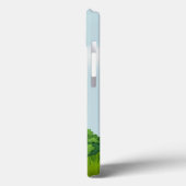 自然の緑の風景モダン Case-Mate iPhoneケース (裏面 / 左)