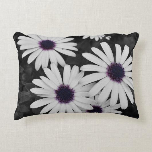 自然の繊細なコントラスト アクセントクッション (正面)