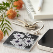 自然の繊細なコントラスト キーホルダー (正面右)