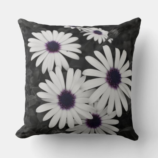 自然の繊細なコントラスト クッション (正面)