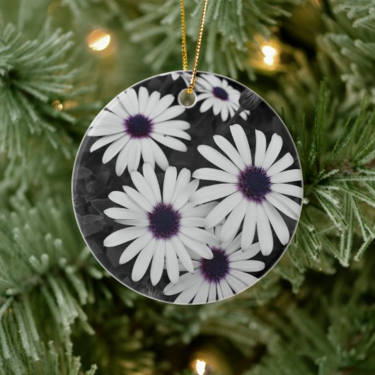 自然の繊細なコントラスト セラミックオーナメント (ツリー)