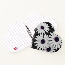 自然の繊細なコントラスト ノートブック