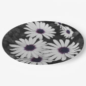 自然の繊細なコントラスト ペーパープレート (アングル)