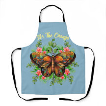 自然の美しいカラフル蝶と開花