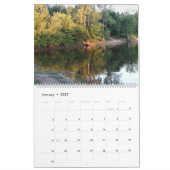 自然の美しいカレンダー カレンダー (1月 2027)