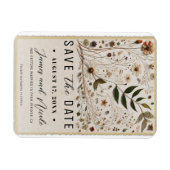 自然の美しい植物花の保存日 マグネット (横)