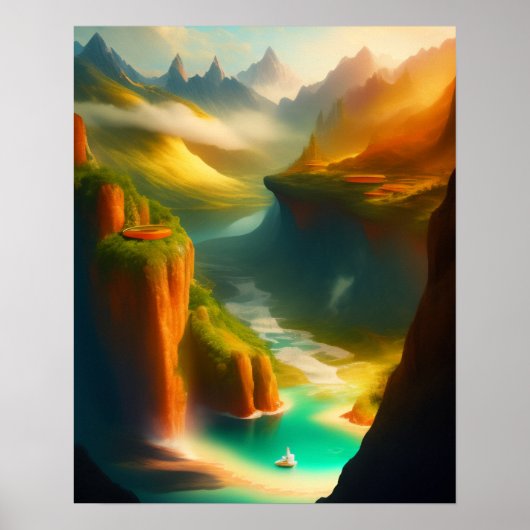 自然の美しい ポスター (正面)