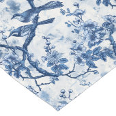 自然の美しい:青の中の珍しい鳥 ロングテーブルランナー (コーナー)