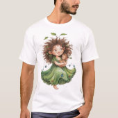 自然の育て手 Tシャツ (正面)