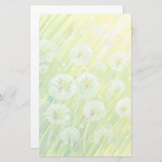 自然の背景2 便箋 (正面/裏面)