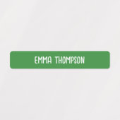 自然の色の名前の子供へ表示 ラベル (デザイン1)