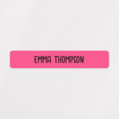 自然の色の名前の子供へ表示 ラベル (デザイン2)