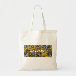 自然の花開く トートバッグ