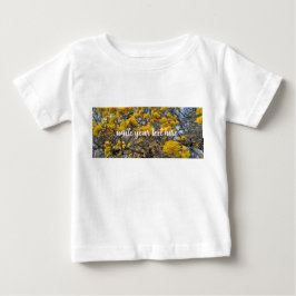 自然の花開く ベビーTシャツ