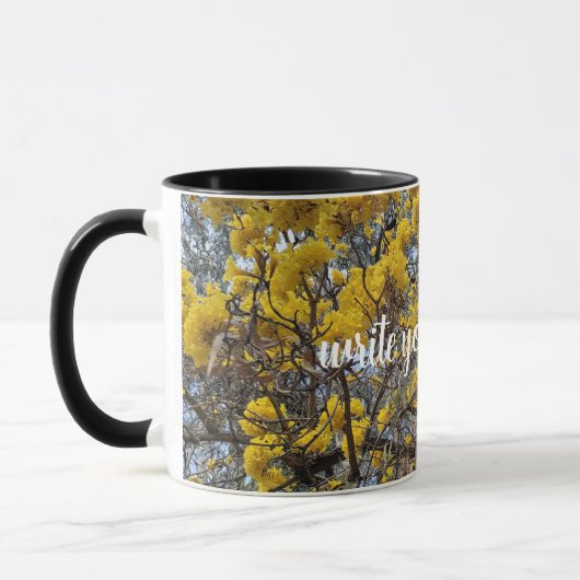 自然の花開く マグカップ (左)