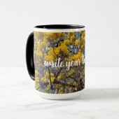 自然の花開く マグカップ (正面左)