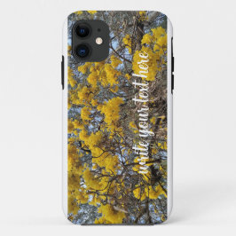 自然の花開く iPhone 11 ケース