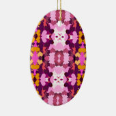 自然の花 セラミックオーナメント (右)