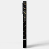 自然の芸術性を示す輝くヘビの革 Case-Mate iPhoneケース (裏面 / 左)