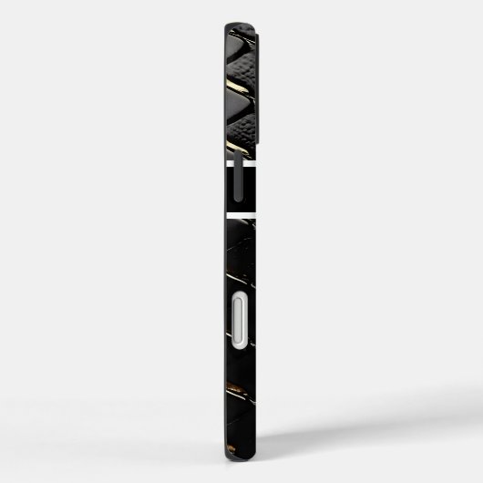 自然の芸術性を誇示するギラギラの蛇皮 Case-Mate iPhoneケース (裏面 / 右)