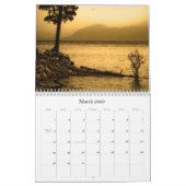 自然の芸術 カレンダー (3月 2026)