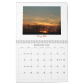 "自然の芸術" カレンダー (2月 2026)