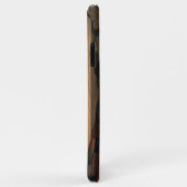 自然の芸術：木製プランクトリーのモザイクの電話ケース Case-Mate iPhoneケース (裏面/右)