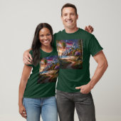 自然の荒野の風景 海のビーチ Tシャツ (ユニセックス)
