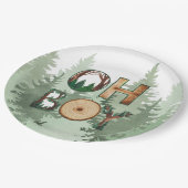 自然の表情：おお坊ちゃんシャワー ペーパープレート (アングル)