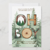 自然の表情:おお坊ちゃんシャワー 招待状 (裏面)