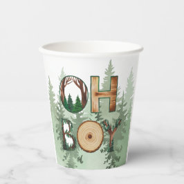 自然の表情：おお坊ちゃんシャワー 紙コップ