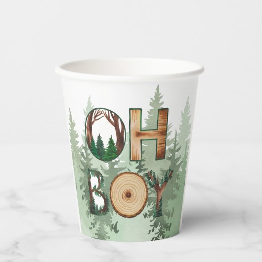 自然の表情：おお坊ちゃんシャワー 紙コップ (正面)
