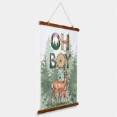 自然の表現：ああ男の子の赤ちゃんシャワーギフト 吊り下げ型タペストリー (傾斜あり)