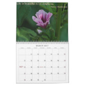 自然の視野 カレンダー (3月 2027)