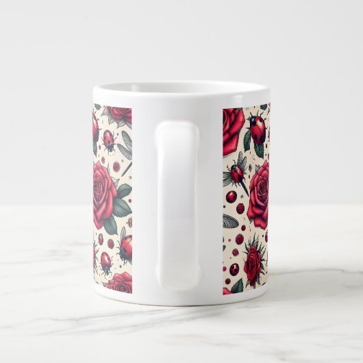 自然の調和» ジャンボコーヒーマグカップ (裏面)