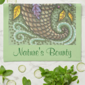 自然の豊かな動物、野生生物のココピアタオル キッチンタオル (折り畳み)