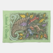 自然の豊かな動物、野生生物のココピアタオル キッチンタオル (横)