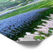 自然の輝きの中の神殿 ポスター (角)