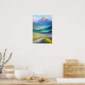 自然の輝きを貫く旅 ポスター (キッチン)