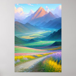 自然の輝きを貫く旅 ポスター