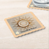 自然の輝き ペーパーコースター (アングル)