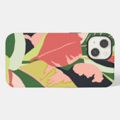 自然の輝くディスプレイ iPhoneケース (裏面横)