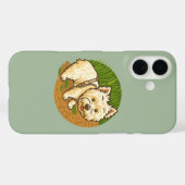 自然の遊歩道で幸せなウェスティ Case-Mate iPhoneケース (裏面 (横))