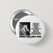 自然の運動エネルギーのニコラ・テスラWheelwork 缶バッジ (正面&裏面)