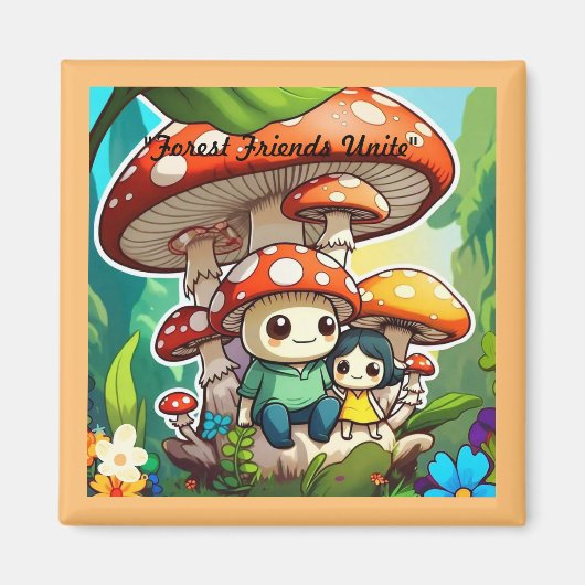 自然の隠れた世界 マグネット (正面)