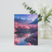 自然の隠れた宝石を明らかにする ポストカード (スタンド正面)