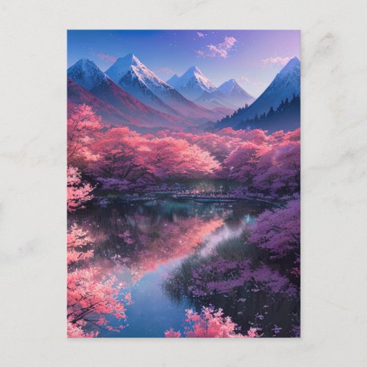 自然の隠れた宝石を明らかにする ポストカード (正面)