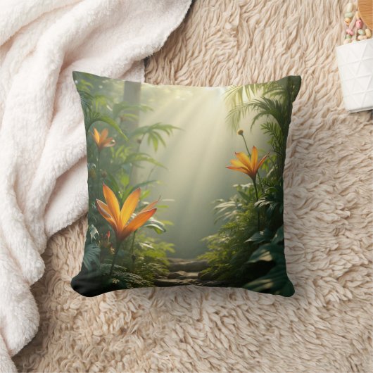 自然の静けさ クッション (ブランケット)