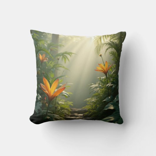 自然の静けさ クッション (正面)